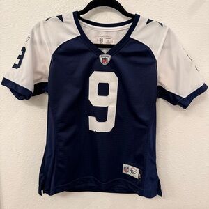 Reebok Kids Blue and White Jersey #9 Romo